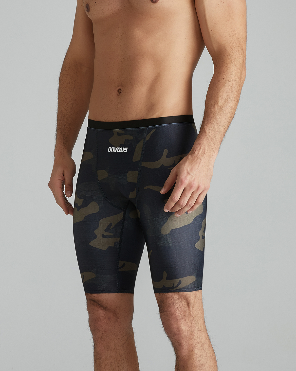 Men's Combat Camo Swimming Jammer