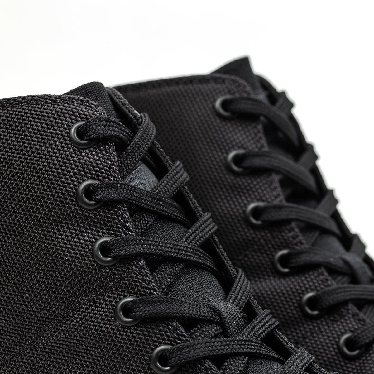 Ballistic Trainers - Mid Top - Black + Gum