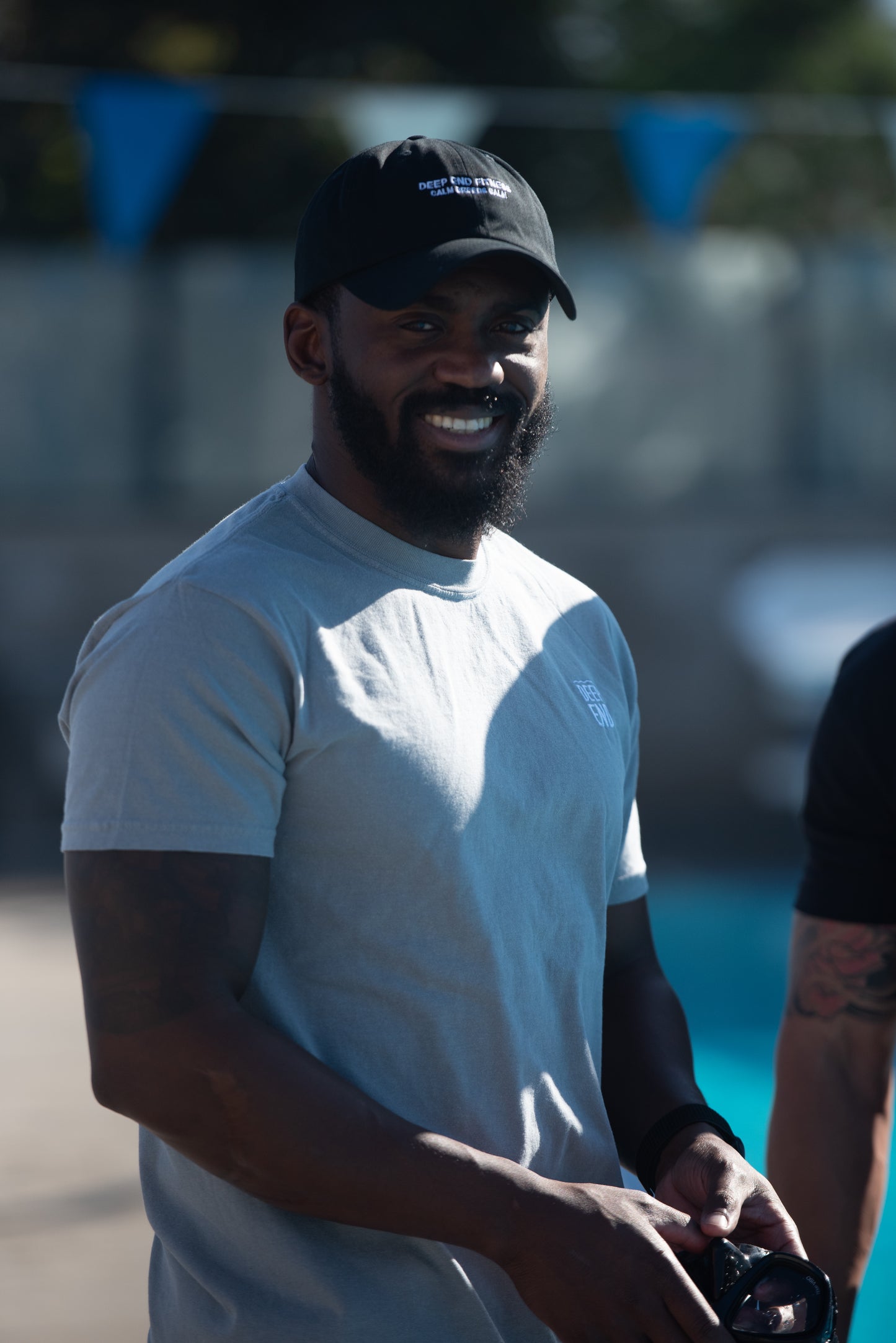 Deep End Unisex garment-dyed heavyweight t-shirt