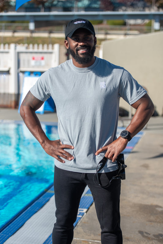 Deep End Unisex garment-dyed heavyweight t-shirt