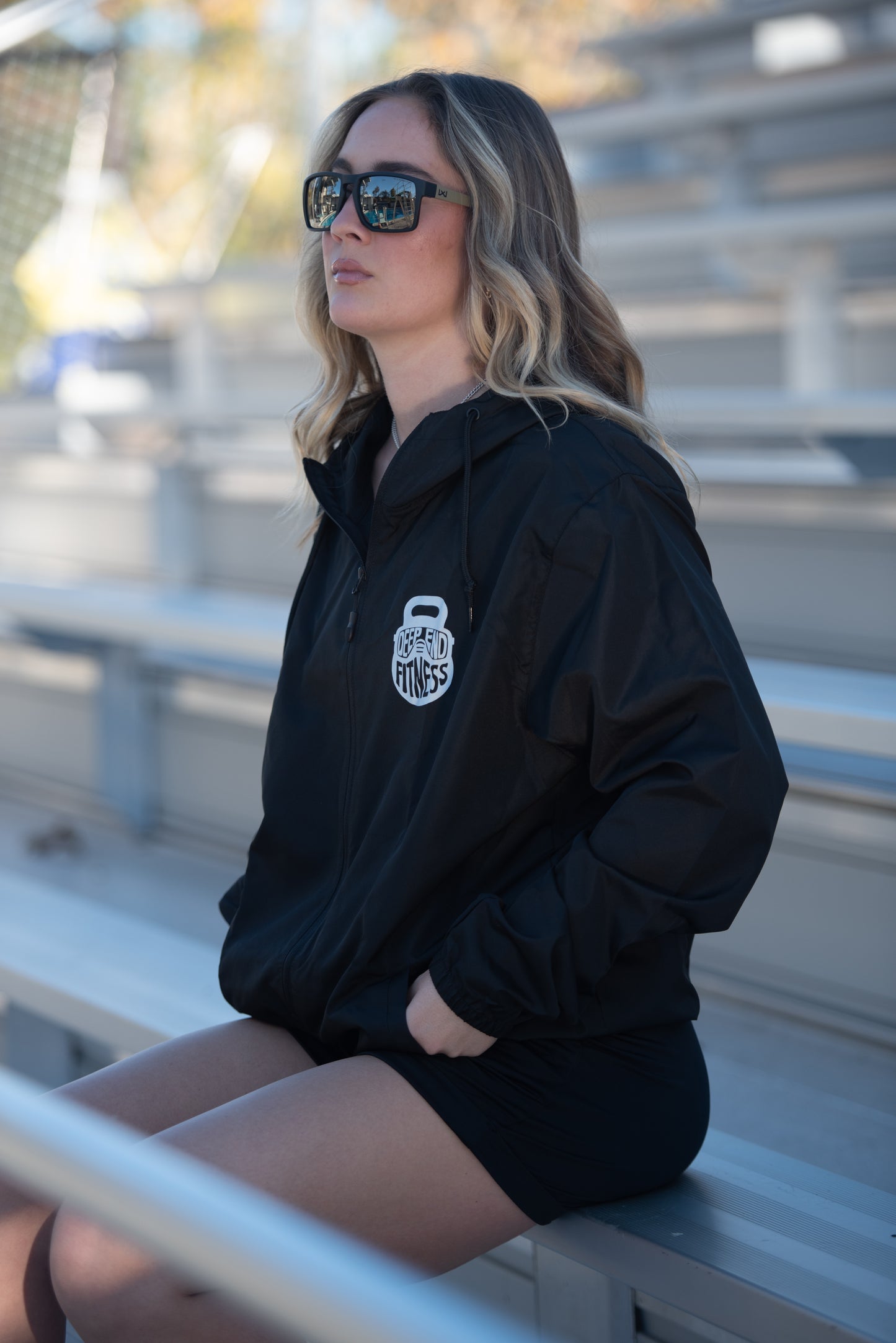 Embroidered Champion Packable Jacket