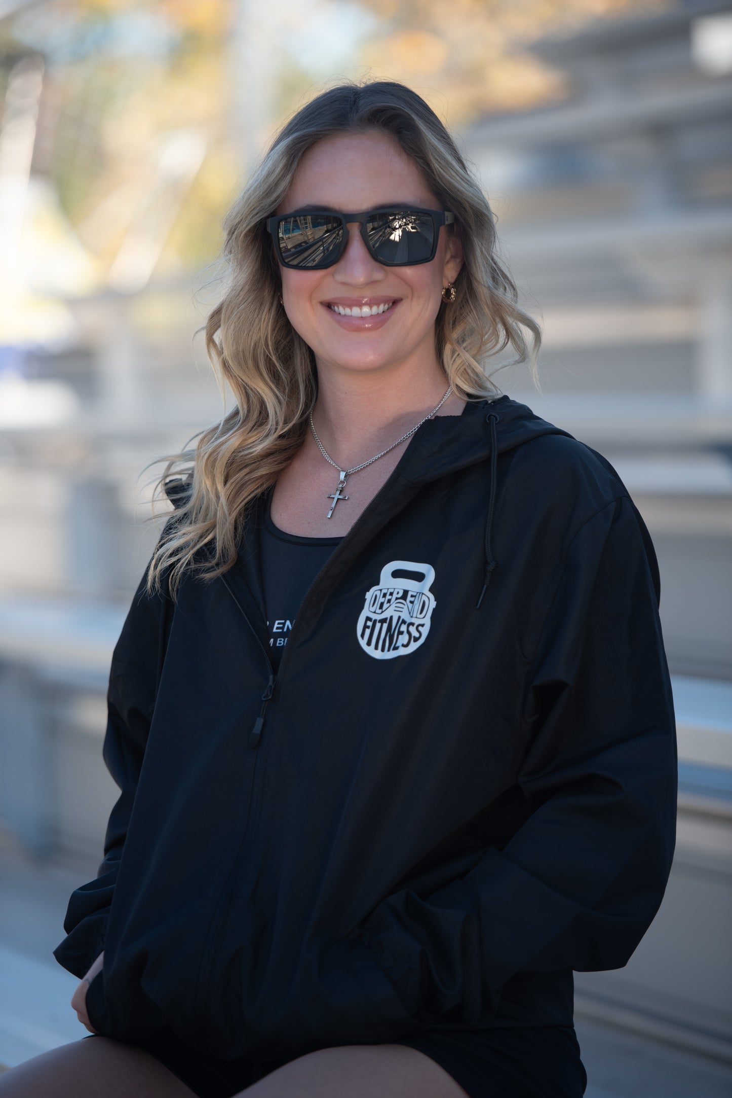 Embroidered Champion Packable Jacket