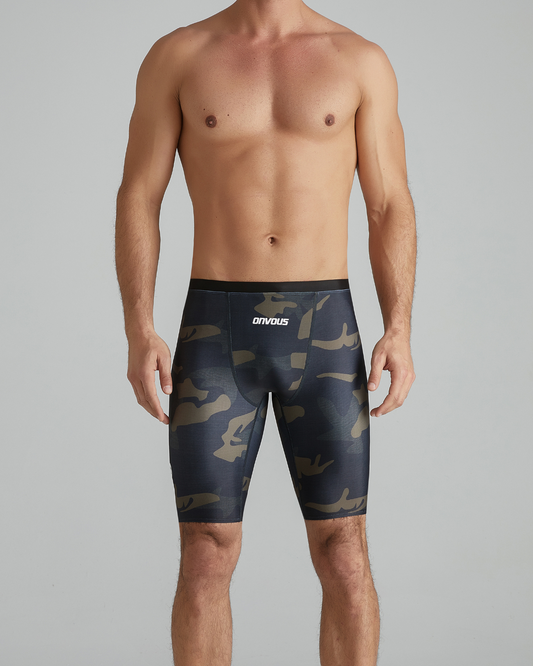 Men's Combat Camo Swimming Jammer