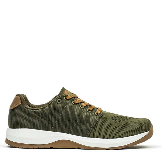 Ballistic Trainers - Green + White + Gum