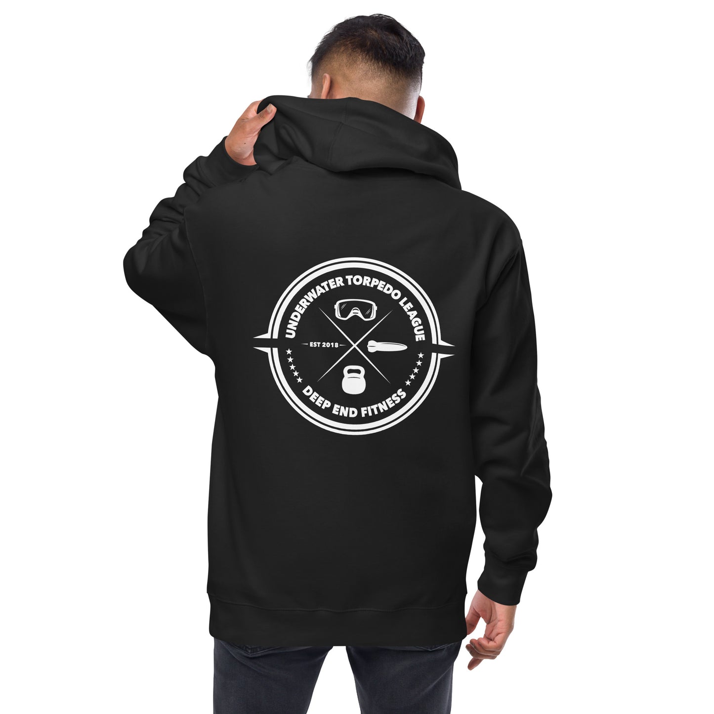 Deep End Fitness Zip Up Hoodie