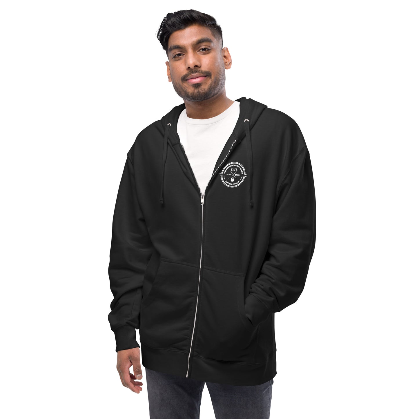 Deep End Fitness Zip Up Hoodie